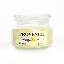 Vonná sviečka v skle PROVENCE 45 hodín vanilka