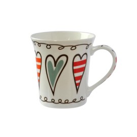 Porcelánový hrnček TORO 350ml srdca