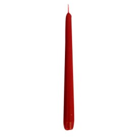 Kónická sviečka 24,5cm PROVENCE tmavo červená