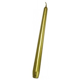 Kónická sviečka 24,5cm PROVENCE zlatá