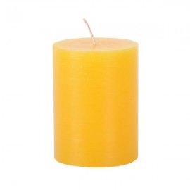 Rustikálna sviečka 10cm PROVENCE žltá