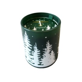 VIANOČNÁ SVIEČKA V SKLE 8X9CM 206G