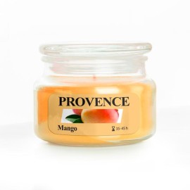 Vonná sviečka v skle PROVENCE 45 hodín mango