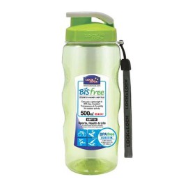 Fľaša na pitie LOCK Bisfree 500ml zelená