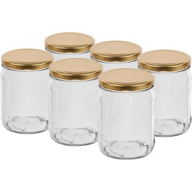 Zavárací pohár s viečkom 500ml TWIST 6ks