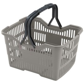 Plastový nákupný košík HEIDRUN 18 l MIX farieb