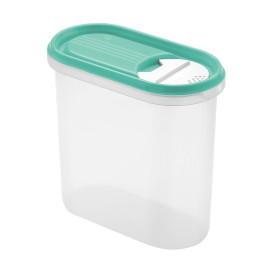 Plastová dóza s násypkou HEIDRUN 2000ml MIX farieb