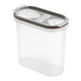 Plastová dóza s násypkou HEIDRUN 2000ml MIX farieb