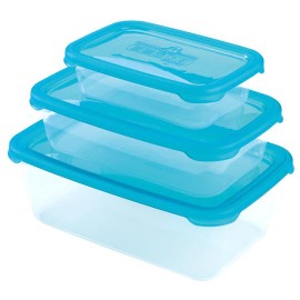 Plastová dóza HEIDRUN Polar Frost 3ks