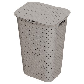 Plastový kôš na špinavú bielizeň HEIDRUN Diamond 50l