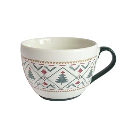 Vianočný keramický hrnček TORO 490ml stromček