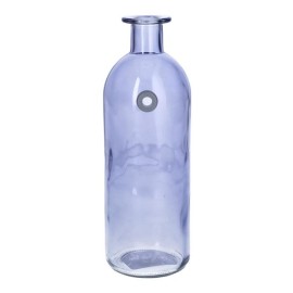 Sklenená váza fľaša WALLFLOWER 20,5cm levanduľa