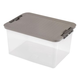 Plastový úložný box s vekom Heidrun R-box 38 l
