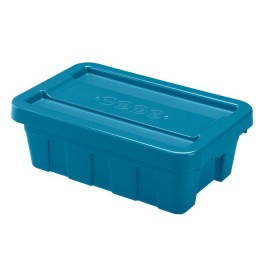 Plastový úložný box s vekom HEIDRUN 12,5l