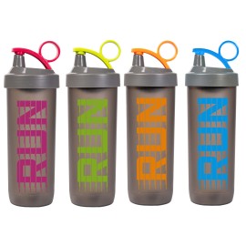 ŠEJKER NA FĽAŠE 740 ML, PLAST, RÔZNE FARBY