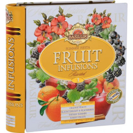 Čaj Basilur Fruit Infusions Book Plech 32 x 1,8 g
