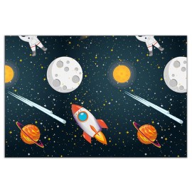 Detský plastový obrus 120x180cm vesmír