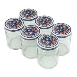 SADA 6KS OTOČNÝCH POHÁROV NA KONZERVY 540ML VIEČKO 82MM