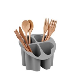 Plastový odkvapkávač na príbory QLUX Clover