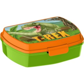 SVAČINOVÝ BOX DINOSAURUS 17,5X14,5X6,5 CM, PLAST