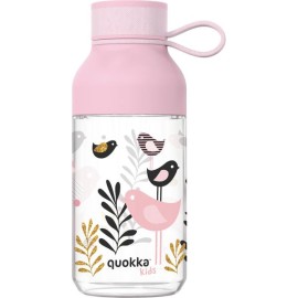 Tritanová fľaša s pútkom QUOKKA ICE 430ml vtáci