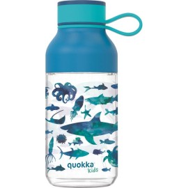 Tritánová fľaša s pútkom QUOKKA ICE 430ml morské zvieratá