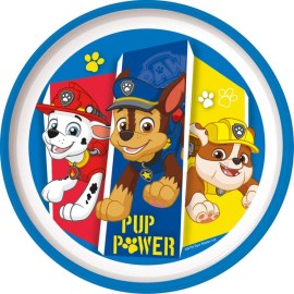 Plastový tanier Paw Patrol 22cm protišmykový